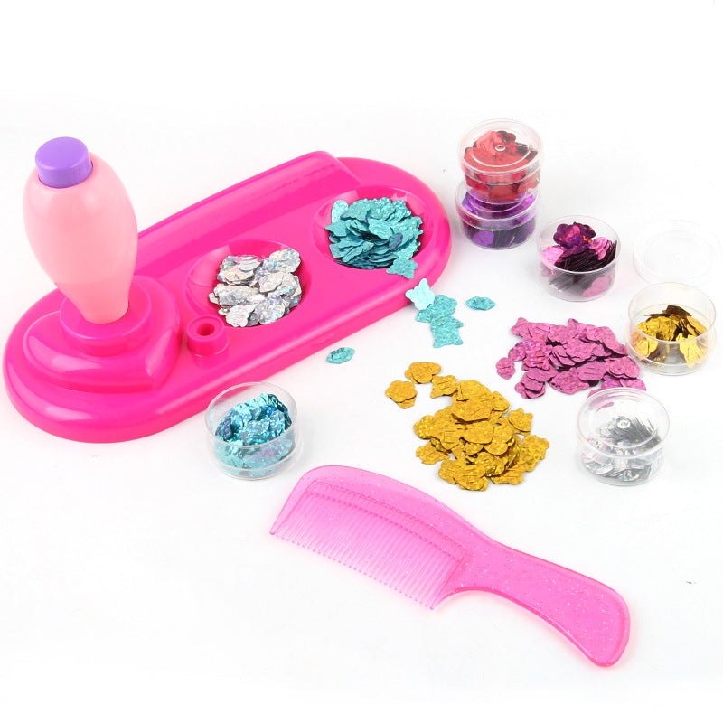 Glitter Diamond Hair/Nail/Cloth Gemstone Styling Set